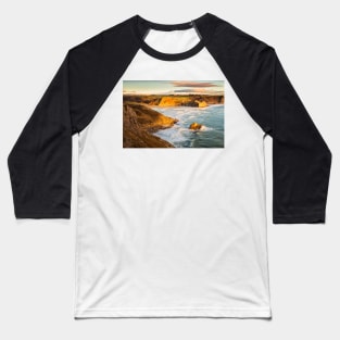 Three Cliffs Bay, Gower Baseball T-Shirt